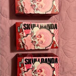 Skull Panda Winter symphony bundle(3) new in box